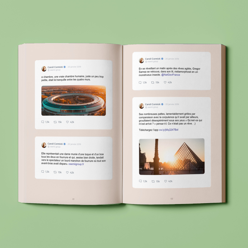 My Twitter Book Print My Tweets 5620